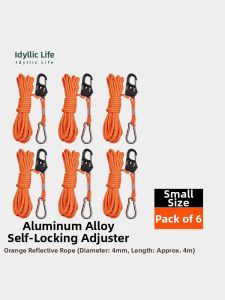 YIDIANCHUIYAN | Self-locking Reflective Tent Rope Adjuster 4mm