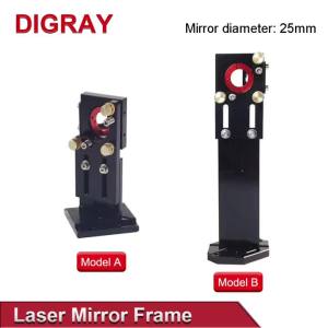 DIGRAY CO2 First Reflection Mirror Mount 25mm Mount Support Integrative Holder for Laser Engraving Cutting Machine.