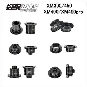 Koozer XM490/460/450 Hub Endcap Adapter: For 5x100 - 110*148 Bike Accessories