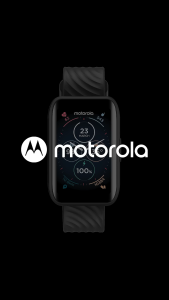 Motorola Moto Watch 40 Smart Watch Sleep Tracking/Goggle Fit/Heart Tracking/Smart Notifications/Water Resistance