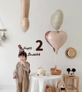 Pink Cream Birthday Decor Kit Large Bow Tulle 32inch Cream Number Balloon Baby Shower Christening Baptism Wedding Anniversary DIY Party Decoration
