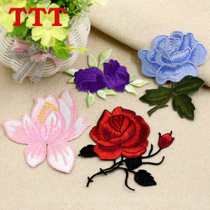 Miếng Vá Hoa Hồng Thêu Nhiều Màu Sắc Miếng Vá Quần Áo Miếng Vá Lỗ Miếng Dán Hoa Thêu Miếng Vá Trang Trí Miếng Vá Hoa Thêu