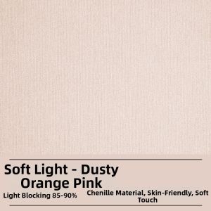 JINCHAN | Elegant Soft Light Sheer Chénille Curtains