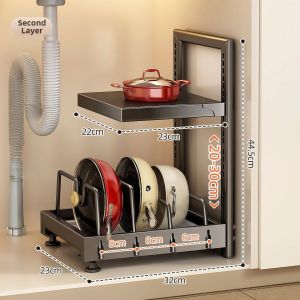 youqin | Multilayer Pot Storage Rack