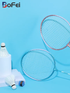 Badminton Racket 9pcs Badminton Set Professional Training Badminton For Adults And Kids with Bag