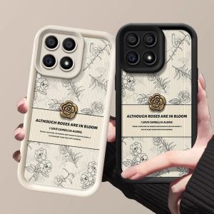 ใหม่ เคสโทรศัพท์ Phone Case Xiaomi 15 Ultra Xiaomi15 Ultra 5G เคสโทรศัพท์ สุดฮอตเคสลายดอกกุหลาบ3D ดอกคามิเลียหนังกันกระแทกฝาหลังนิ่ม Cover 2025