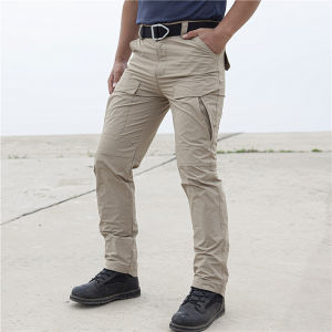 กางเกงทำงานยุทธวิธีชาย กางเกงขายาวสำหรับกลางแจ้ง กางเกงทหาร กางเกงกระชับสัดส่วน กันน้ำ แห้งเร็ว กางเกงขายาวสำหรับฤดูร้อนและฤดูใบไม้ร่วง