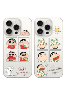 Transparent Silicone Cartoon Phone Case for Apple 17Promax Couple Cute Anime Drawing Book Style Protective Shell for Huawei Xiaomi Vivo Oppo