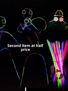 WOWEIAOKUANG | Glowing Bracelet Cheer Support Large Fluorescent Glow Stick Toy