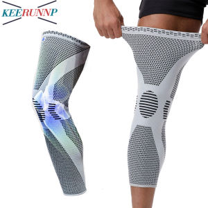1/2PCS Long Compression Sleeves - Knee Sleeve for Women & Men - Non-Slip Compression Support for Muscle Recovery Arthritis