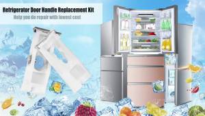 DA61-07540A DA61-08247A Refrigerator Replacement Handles Freezer Handle Support Kit Compatible with Samsung PS4145181 AP5578979 3160453 DA67-02787A 6009-001526