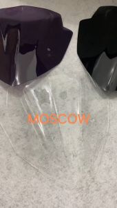 WINDSHIELD CB150 R NEW MOSCOW ACRYLIC AKRILIK RYBEN BENING HITAM VISOR HONDA CB 150 LED CB150R NCB150 NCB 150R NCB150 R KACA AKRILIK ACRYLIC FREE DOUBLE TAPE PNP (TINGGAL TEMPEL)