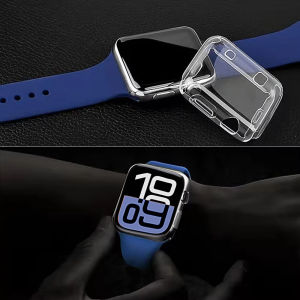 【Hot Sale】Soft Case for Apple Watch Ultra 3/2/1 49mm 45mm 41mm 38mm 44mm 40mm iWatch Series 10 46mm 42mm Cover Series 11 10 9 8 7 SE 1/2/3 6 5 4 3 2 1 TPU Screen Protector