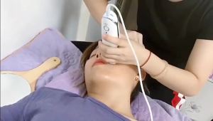 Mini Hifu Ultrasonic RF Facial Massager Lifting Wrinkle Removal Line V-Shape Anti-Aging Skin Tightening Face Care Beauty Device