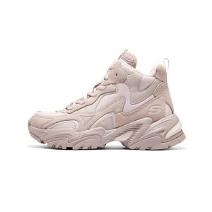 Skechers | Thick Plush Armored Classic Retro Mid-top Shoes Heel Enhancement