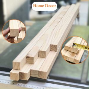 Thanh Gỗ Thông Pallet Vuông 3cm x 3cm x Dài 120cm Gỗ Thông Xẻ Thanh Vuông Bào Mịn