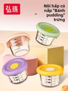 HONGZHU | Bát Ăn Dành Cho Bé Có Thể Hấp Và Sử Dụng Được Trong Lò Vi Sóng Chống Nhiệt