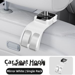 Rear Seat Back Organizer Hooks High Weight Capacity