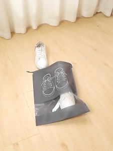 ถุงใส่ของอเนกประสงค์ ถุงใส่รองเท้าแบบหูรูด จัดเก็บรองเท้า