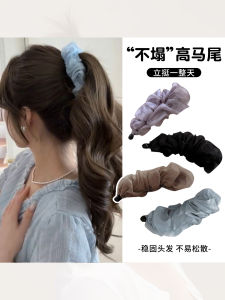 Kẹp Tóc Hình Chuối Xếp Ly Cho Nữ Kẹp Cao Gót Cố Định Tóc Đuôi Ngựa Cao Phụ Kiện Tóc Thời Trang Phong Cách Hàn Quốc Kẹp Tóc Dọc