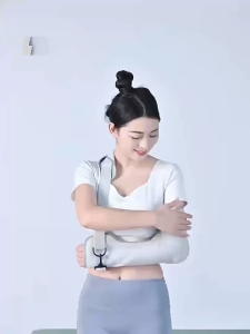 Fracture Protective Shoulder Brace Adjustable Universal Fit Forearm Sling for Children Wrist Elbow Forearm Support