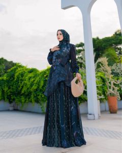 LAREESA GAMIS MUSLIM PREMIUM SET SEGI4 OUTER CANTIK ALYA SYARI (order cek stock dulu)