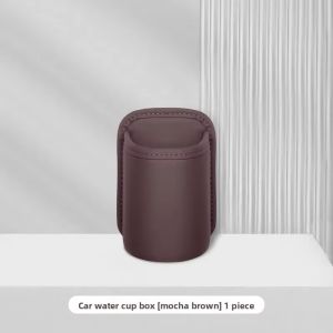 Youyuepin Dễ dàng lắp đặt cửa xe ghế sau lưu trữ túi da 16*10cm cốc phổ thông chủ tổ chức cho cốc nước Điện thoại phím phụ kiện nội thất xe hơi