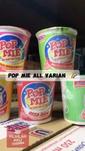 Mie Instant POP MIE Rebus Rasa AYAM BAWANG - ( Harga 1 DUS )