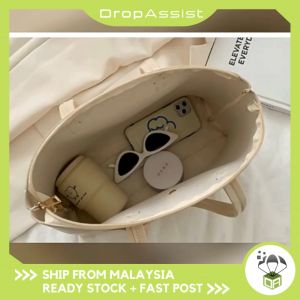 DROPASSIST 2170 READY STOCK Woman Big Capacity Shoulder Handbag Tote Bag Wanita Beg Tangan Kapasiti Besar