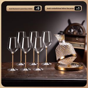 BOANG | Luxurious Elegant Rotating Crystal Wine Glass