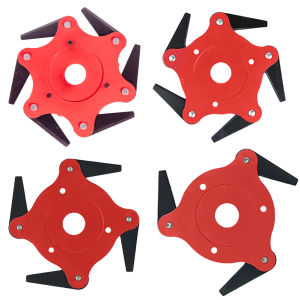 Vodool 6 lưỡi Máy cắt cỏ đầu 65Mn Lưỡi máy cắt cỏ ăn cỏ đầu máy cắt bụi cỏ vườn phụ kiện dụng cụ điện