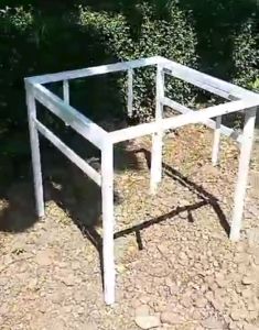 Rangka kaki D150 *75 Meja SP Lipat bulat