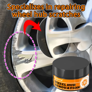 Universal Wheel HUB Repair Kit Alloy Scratch Remover Fast Edge Damage Fix Improved Vehicle Maintenance Car Care Essentials
