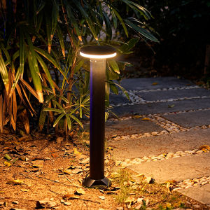 Đèn Sân Vườn Năng Lượng Mặt Trời Chống Nước Ngoài Trời Hiện Đại Tối Giản Đèn Chiếu Sáng Sân Cỏ Điện IP65 Chống Thấm Nước