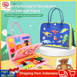 Bevavar Montessori Toys Busy Board Buckle Training Educational Sensory Board Mainan Edukasi Anak Pendidikan mainan anak-anak
