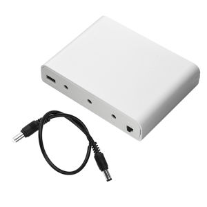 Aideepen | 5V 9V 12V UPS Output Power Bank Box 6*18650 Battery UPS Uninterrupted Power Supply For Cellphone Power Storage Case Tablet Modem