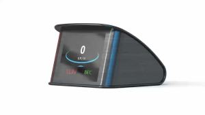 RYSJM | P10 Head Up Display Trip On-board Computer Car Digital OBD2 Mileage OBD Driving Computer Display Speedometer Temperature Gauge