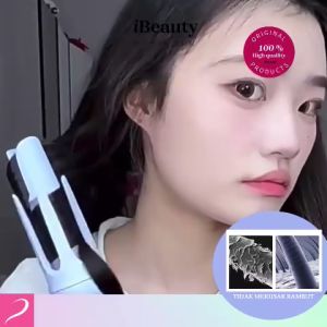 iBeauty Magic Hair Curler (32mm Purple) - Catokan Keriting Otomatis