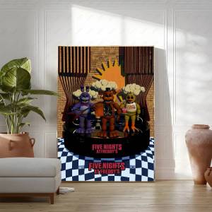 Bandai | Five Nights at Freddys (FNaF) Poster Art Print – Home Decor Gift for Bedroom and Living Room