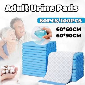80/100PCS Adult Care Pad Absorbent Underpads Disposable Diaper Pads Elderly Pregnant Nursing Mat