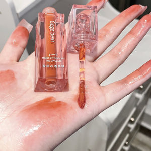 Son Môi Trong Suốt Ice Transparent Lip Glaze Dưỡng Ẩm Chống Dính Cốc Hiệu Ứng Thủy Tinh Hiệu Ứng Gương Mặt Giá Cả Phải Chăng Phù Hợp Với Học Sinh