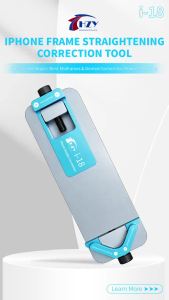 HZY I-18 Phone Frame Correction Tool Aluminum Alloy Straightening Jig For iPhone 12-17 PM Bent Midframe Dented Corner Repair