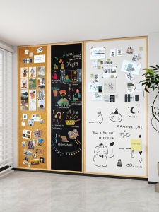 CIBOSHI | Magnetic Wall Mounted Blackboard Soft Cork Bulletin