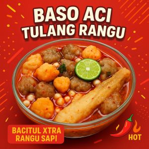 Baso aci tulang rangu 10 pack |Bacitul instan
