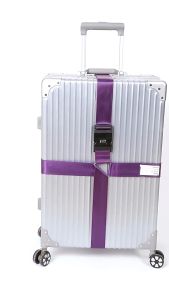 OUTDOORMORE TSA Customs Lock Luggage Cross Straps Safe and convenient Straps Seat Belt Strapping Straps