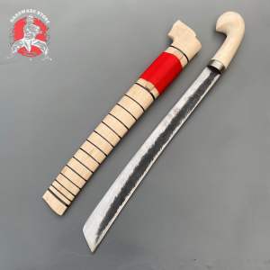 GOL0K PANJANG 40CM  TEBAS BAMBU DAN TEBAS KAYU SUPER KUAT BAJA ASLI