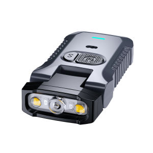 Black Island Head Light Exclusive for Fishing 2024 New Arrival Strong Light Super Bright Charging Night Fishing Sensor Ultra-Long Life Battery Hat Clip Lamp Small