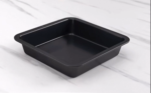 BINLU Ultimate Baking Supplies and Equipment Set: Deep Non-Stick Square Pan for Baking Oven Tray Bake Pan for Oven Baking Pan for Cake & Brownies (Brownies Baking Pan) Charcoal Molder Tray for Baking – All-in-One Baking Pans and Trays Kit for Oven Us