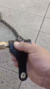 Motorcycle Chain Breaker Tool Chain Link Remover Separator Riveting Tool for 420 428 520 530 Chain Repair Maintenance