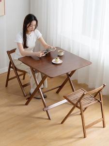 ZHUTING | Bàn Gấp Đỡ Tre Di Động